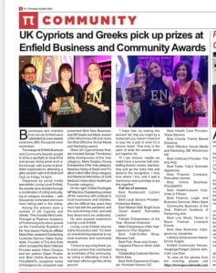 Loving Social Media - Enfield Business Awards