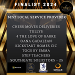 Best Local Service Provider Chess Moves Deliveries Tullys 4 The Love of Barre Oana Gadalean Kickstart Homes CIC Togs by Emma Step teachers Southgate Solicitors