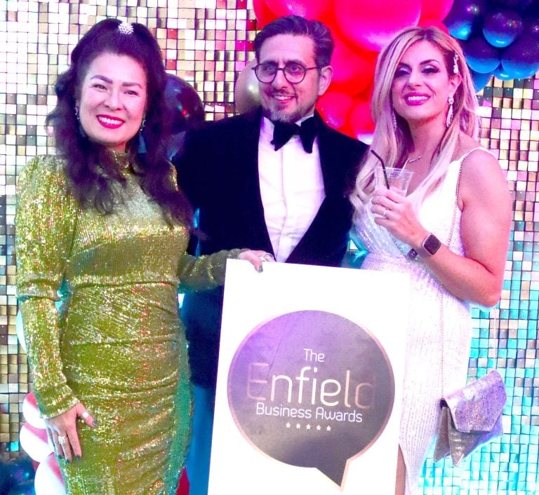 Garry Kousoulou at the Enfield Business Awards
