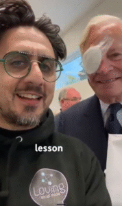 A Second World War invention for interocular implants in cataract lenses. The true story of the sun that reveals all.