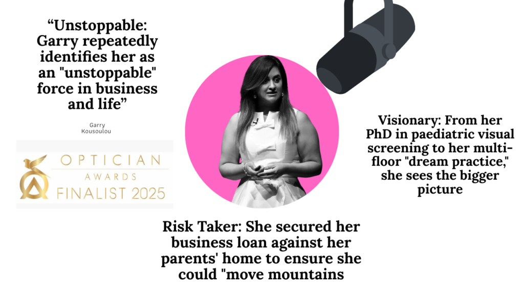 Read more about the article How Dr. Pretty Basra Built a Personal Brand Worthy of the Optical Hall of Fame