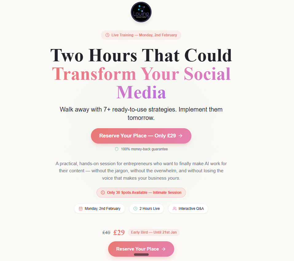 Read more about the article Social Media Training